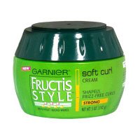Garnier Fructis Style Soft Curl Cream, Strong - 5.1 Oz