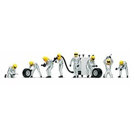 Scalextric C8292 Silver Pit Team Fuel 1:32 Scale Crew Accessory