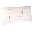 Black Velvet Body Jewelry Pad Showcase Display Easel