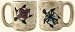 Two MARA 16 Oz. COFFEE Cup STONEWARE Collectible Dinner Mug TORTOISES Turtle