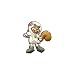 JIBBITZ SANDY CHEEKS SHOE CHARM - O/S - ASSORTED