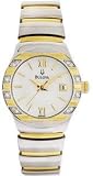 Bulova Watches, Bulova Ladies' Diamonds Two Tone Steel and Gold Mother of Pearl Dial Diamond Bezel Women's Watch