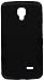 Asmyna Rubberized TUFF Hybrid Phone Protector Cover for LG VS876 (Lucid 3 - Retail Packaging - Black
