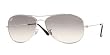 RAY BAN AVIATOR 3362 003/32 SILVER GRAY GRADIENT SUNGLASSES