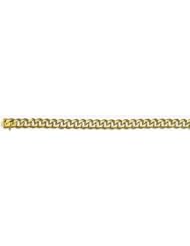 9mm 14k Fancy Hand Made Link Bracelet 9"