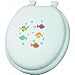 Bemis/mayfair White Emb Fish Seat