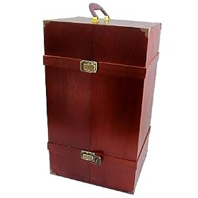 FACTORY SECOND! Wood Trunk Wardrobe for American Girl Dolls, Magic Attic, Gotz, Bitty... by The Queen's Treasures