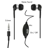 For Blackberry Bold 9000 High Quality 3.5mm Stereo Hands Free Headset Headphone Ear-buds with Microphone