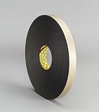 3M(TM) Double Coated Polyethylene Foam Tape 4496 White, 3/4 in x 36 yd 1/16 in [PRICE is per ROLL]