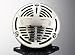 Retro Old School Motorcycle Chrome Horn - 135mm