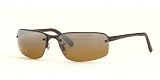 RAY BAN 3239 014 84 BROWN POLARIZED RIMLESS SUNGLASSES. by