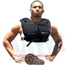 (Weekly Sale - 50% Off !) NEW! MIR Short Style Workout Plate weight Vest / Hold Up To 40LBS Weighted Vest---Fast Shipping, Great Quality, Worth Every Penny!!!(One size fits all.)
