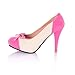 Charm Foot Sweet Lady Womens Platform High Heel Stiletto Mary Jane Pump