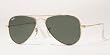 RAY BAN 3044 AVIAT SMMET L0207 GOLD AVIATOR SUNGLASSES 52mm