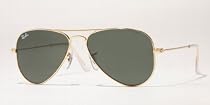 RAY BAN 3044 AVIAT SMMET L0207 GOLD AVIATOR SUNGLASSES 52mm