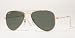 RAY BAN 3044 AVIAT SMMET L0207 GOLD AVIATOR SUNGLASSES 52mm