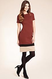 A Line Colour Block Dress