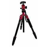 king Fotopro カラーアルミ三脚 レッド C-5i(R) 79489