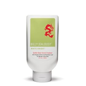 Billy Jealousy White Knight Gentle Daily Facial Cleanser, 8-Ounce Bottle