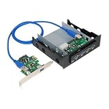Superspeed USB3.0 Bay Hub Kit with A Frontaccessible 4PORT Bay Hub  A 2-PORT Pci