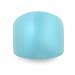 Semi-Precious Stone Glass Turquoise Dome Cocktail Ring with Gift Box Semi-Precious Stone Glass Turquoise Dome Cocktail Ring with Gift Box