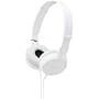 Sony MDR-ZX100 ZX Series Headphones (White)