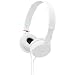 Sony MDR-ZX100 Studio Monitor Stereo Headphones (White)