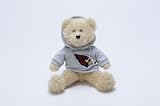 Arizona Cardinals Adult Grey NFL Hoody Sweatshirt By Reebok (L=44)