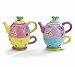 BUTTERFLY Tea for One TEAPOT FLOWER cup set pot party