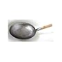 Wok Shop's 16 in Carbon Steel Pow Wok (hand hammered) w/ Wood Handle