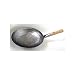 Wok Shop's 16 in Carbon Steel Pow Wok (hand hammered) w/ Wood Handle