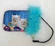 White Cats Cell Phone Holder