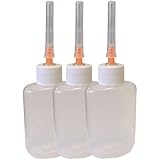 Applicator Bottle with Stainless Steel Needle - 3 Pack