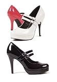 4 inch Mary Jane Women's Size Shoe With Double Strap