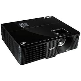 Acer - X1311KW - Vid�oprojecteur - Multim�dia 3D - 2500 ANSI lumens - R�solution WXGA (1280 x 800) - USB - Noir