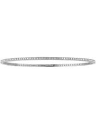 0.73 total carat Round Brilliant Cut Diamond Bangle in 14k Gold