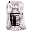 Round Crib Bedding Set - Pink