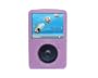 Pink Silicone Skin for Sansa Fuze Series MP3 Player with Armband and Belt Clip