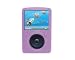 Pink Silicone Skin for Sansa Fuze Series MP3 Player with Armband and Belt Clip