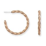 Copper Hoop Earrings