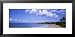 Gringo Beach, Island of Vieques, Puerto Rico Places Framed Art Poster Print by Panoramic Images, 31x15