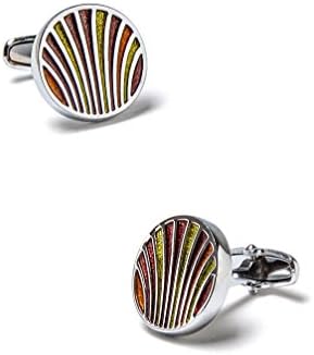 Silver Metal Cufflink | Fanfare Cufflink