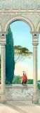 Parrot Door Mural