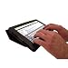 LuvTab BLACK Asus EeePad Transformer TF101 10.1 inch Multifunctional / Multi Angle Luxury Executive Wallet / Cover / Stand / Typing Case - Fits all versions / models