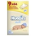 Huggies Lingettes Pures Format promo 9 paquetsX 64 Lingettes