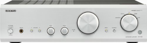 ONKYO A-9155 Amplificatore stereo (65 W x 2) colore: Silver ONKYO A-9155 Amplificatore stereo (65 W x 2) colore: Silver