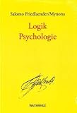 Logik / Psychologie: Gesammelte Schriften  Band 5 - Salomo Friedlaender/Mynona