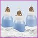 12 Blue Baby Bottle Candles (3 In)