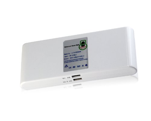 CBD®50000mAh External Battery Pack High Capacity Power Bank Charger for Apple iPad 2, iPhone 4 4s 3Gs 3G, iPod Touch / Samsung Galaxy S3 S S2 S II, Advance, Galaxy Nexus, Epic 4G / Blackberry Torch Bold Curve / HTC Sensation 4G, XE, XL, One X, Thunderbolt, EVO Shift 3D, Inspire / LG Optimus V 2X 3D t / Motorola Droid Razr X 3 2 Bionic, Atrix 2, Triumph / Nokia Lumia 900 800 and other smart phone,digital devices White