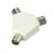 RF Coaxial TV Television Aerial 3 Way Splitter Adapter